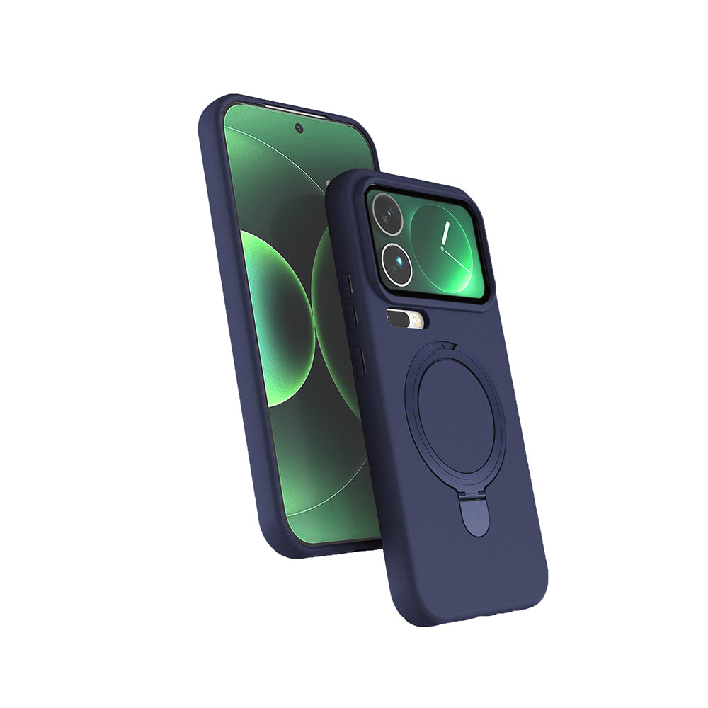 Xiaomi 17 Pro Max Kılıf M-safe Şarj Özellikli Standlı Zore Samara Kapak