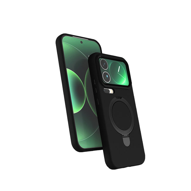 Xiaomi 17 Pro Max Kılıf M-safe Şarj Özellikli Standlı Zore Samara Kapak