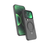 Xiaomi 17 Pro Max Kılıf M-safe Şarj Özellikli Standlı Zore Samara Kapak
