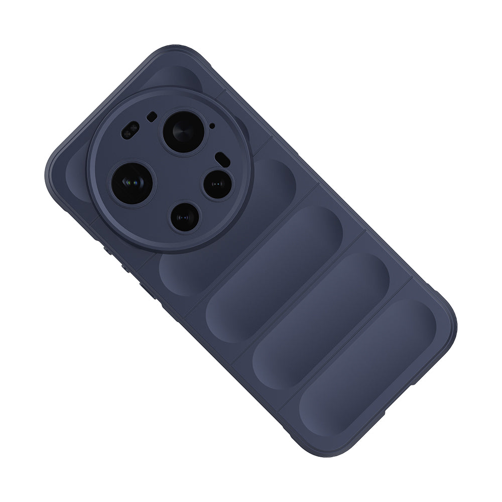 Xiaomi 17 Ultra Kılıf Esnek TPU Oyuklu Arka Yüzey Tasarımlı Zore Etnik Silikon Kapak