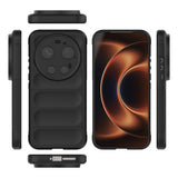 Xiaomi 17 Ultra Kılıf Esnek TPU Oyuklu Arka Yüzey Tasarımlı Zore Etnik Silikon Kapak