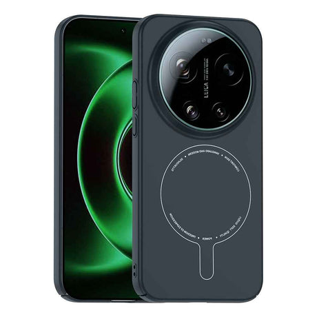 Xiaomi 17 Ultra Kılıf M-Safe Şarj Özellikli Kamera Korumalı Zore Elio Sert PC Kapak