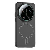 Xiaomi 17 Ultra Kılıf M-Safe Şarj Özellikli Kamera Korumalı Zore Elio Sert PC Kapak