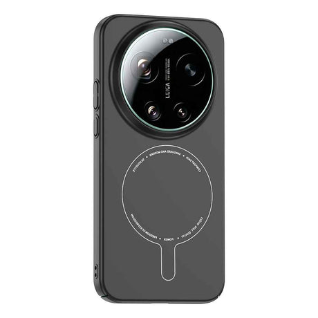 Xiaomi 17 Ultra Kılıf M-Safe Şarj Özellikli Kamera Korumalı Zore Elio Sert PC Kapak