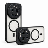 Xiaomi 17 Ultra Kılıf M-Safe Şarj Özellikli Kamera Korumalı Zore Lunex Kapak