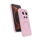 Xiaomi 17 Ultra Kılıf M-safe Şarj Özellikli Standlı Zore Samara Kapak