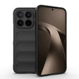 Xiaomi 17T Kılıf Esnek TPU Oyuklu Arka Yüzey Tasarımlı Zore Etnik Silikon Kapak