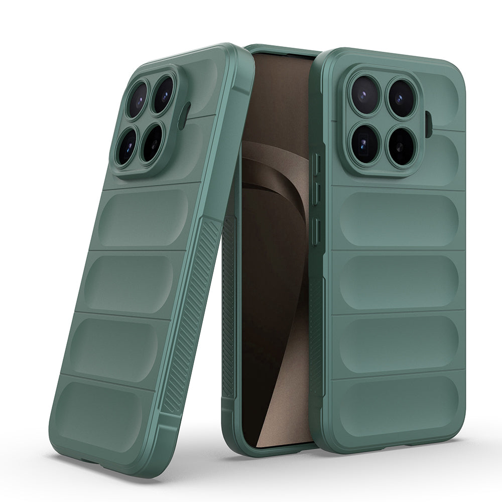 Xiaomi 17T Pro Kılıf Esnek TPU Oyuklu Arka Yüzey Tasarımlı Zore Etnik Silikon Kapak