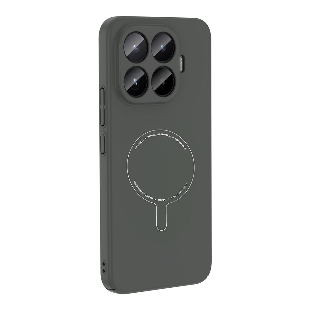 Xiaomi 17T Pro Kılıf M-Safe Şarj Özellikli Kamera Korumalı Zore Elio Sert PC Kapak