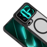 Xiaomi 18 Pro Max Kılıf M-Safe Şarj Özellikli Kamera Korumalı Zore Lunex Kapak