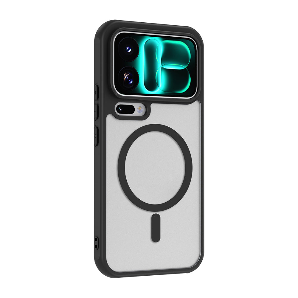 Xiaomi 18 Pro Max Kılıf M-Safe Şarj Özellikli Kamera Korumalı Zore Lunex Kapak