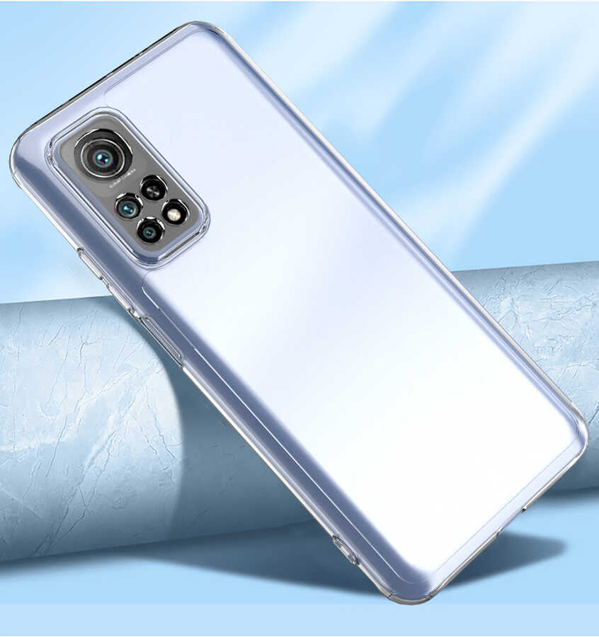 Xiaomi Mi 10T 5G Kılıf Zore Kamera Korumalı Süper Silikon Kapak