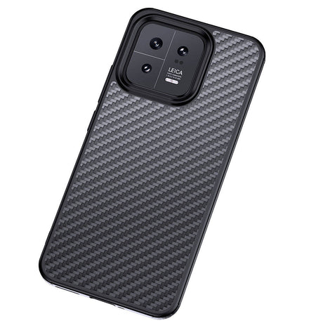Xiaomi Mi 13 Kılıf Aramid Karbon Fiber M-safe Özellikli Wlons Radison Kapak