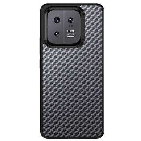Xiaomi Mi 13 Kılıf Aramid Karbon Fiber M-safe Özellikli Wlons Radison Kapak