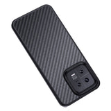 Xiaomi Mi 13 Kılıf Aramid Karbon Fiber M-safe Özellikli Wlons Radison Kapak