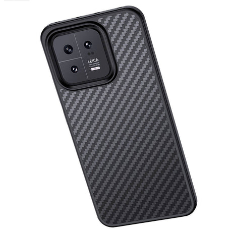 Xiaomi Mi 13 Kılıf Aramid Karbon Fiber M-safe Özellikli Wlons Radison Kapak