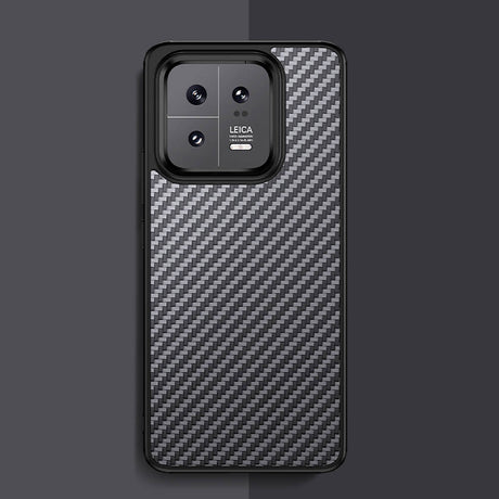 Xiaomi Mi 13 Pro Kılıf Aramid Karbon Fiber M-safe Özellikli Wlons Radison Kapak