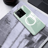 Xiaomi Mi 13T Kılıf Sert PC Arka Yüzey Wireless Şarj Özellikli Zore Flet M-safe Kapak