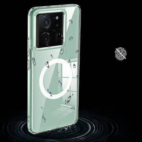 Xiaomi Mi 13T Pro Kılıf Sert PC Arka Yüzey Wireless Şarj Özellikli Zore Flet M-safe Kapak