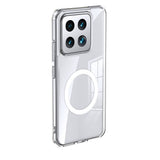 Xiaomi Mi 14 Kılıf Sert PC Arka Yüzey Wireless Şarj Özellikli Zore Flet M-safe Kapak