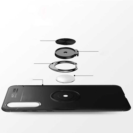 Xiaomi Mi A3 Kılıf Zore Ravel Silikon Kapak