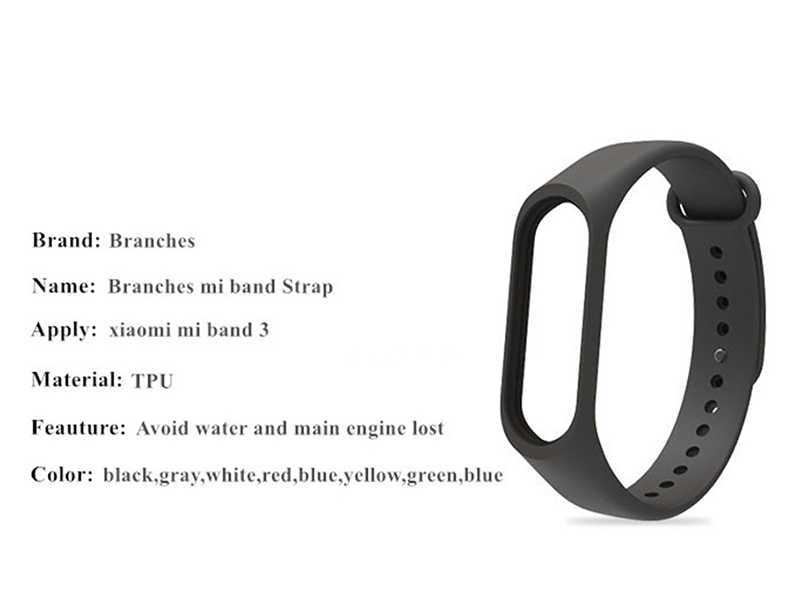 Xiaomi Mi Band 3 Silikon Kordon