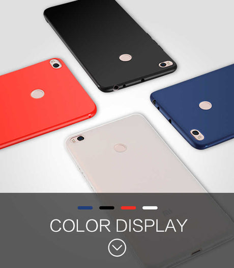 Xiaomi Mi Max 2 Kılıf Zore İmax Silikon Kamera Korumalı