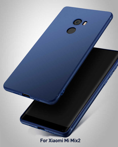 Xiaomi Mi Mix 2 Kılıf Zore İmax Silikon Kamera Korumalı