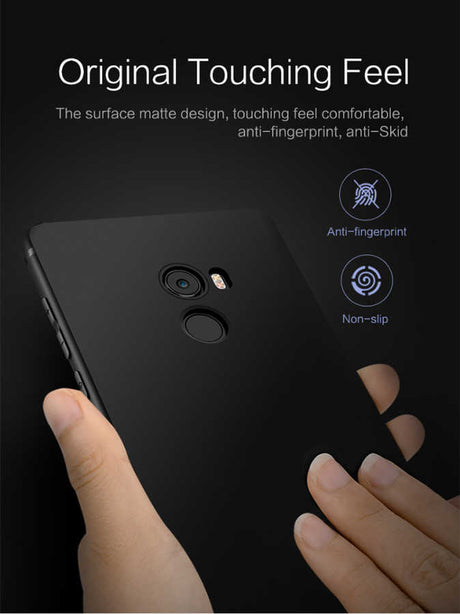 Xiaomi Mi Mix 2 Kılıf Zore İmax Silikon Kamera Korumalı