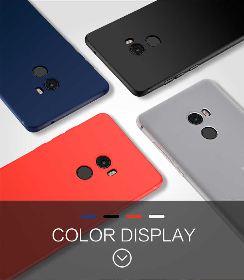 Xiaomi Mi Mix 2 Kılıf Zore İmax Silikon Kamera Korumalı