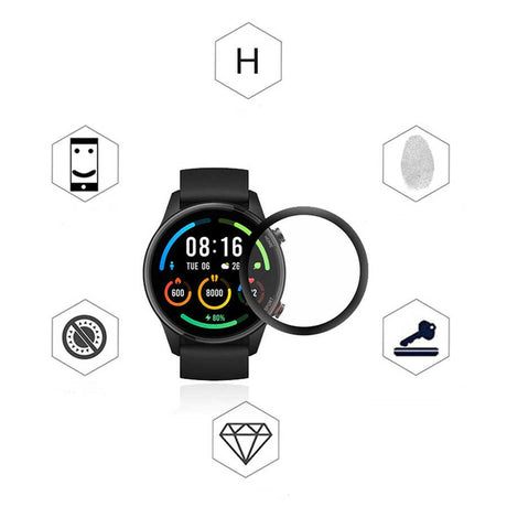 Xiaomi Mi Watch Color Zore PMMA Pet Saat Ekran Koruyucu