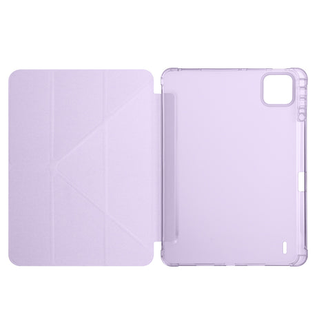 Xiaomi Pad 7 Pro Kılıf Zore Tri Folding Kalem Bölmeli Standlı Kılıf