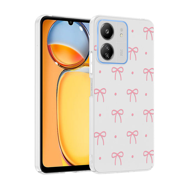 Xiaomi Poco C65 Kılıf Kamera Korumalı Desenli Zore Klip Kapak