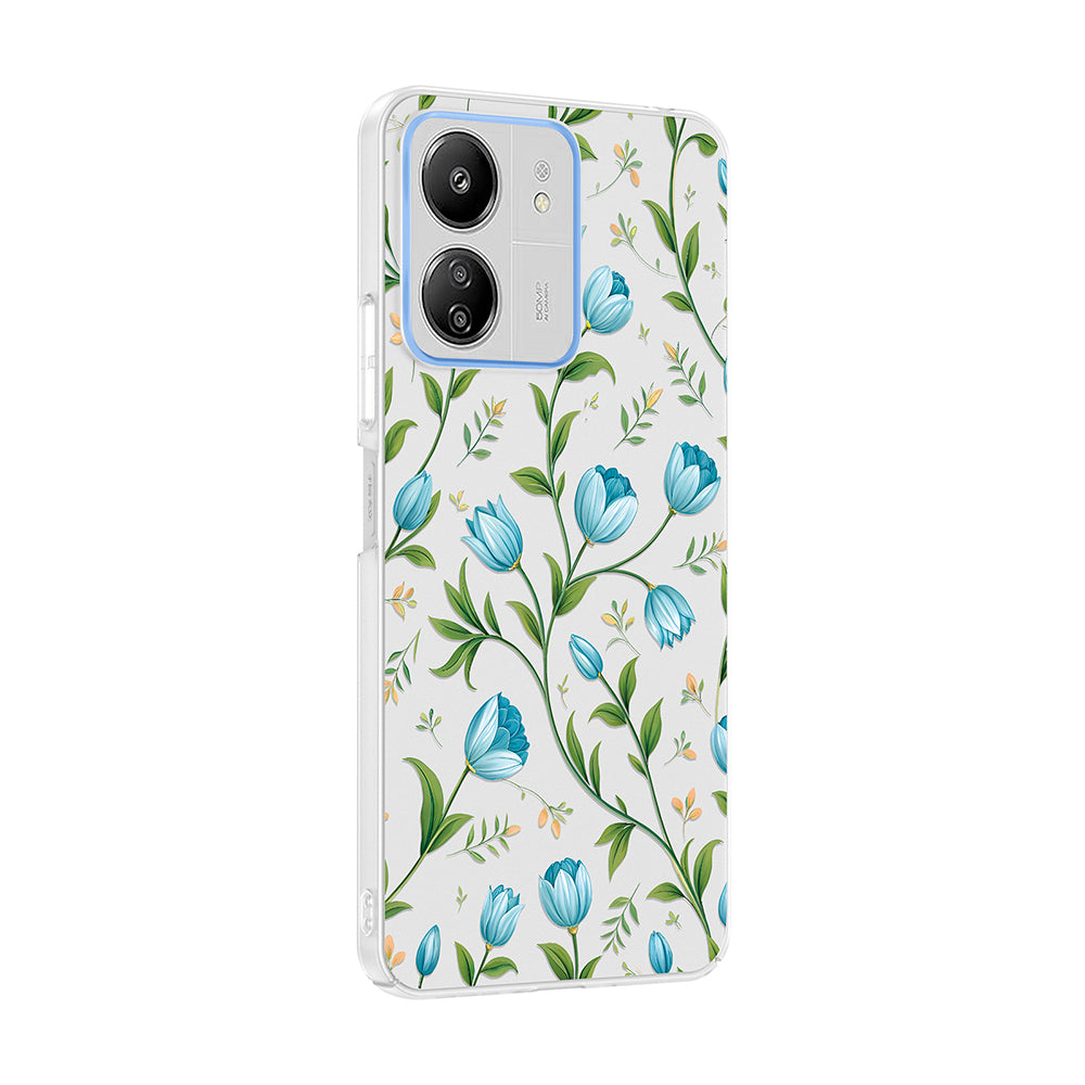 Xiaomi Poco C65 Kılıf Kamera Korumalı Desenli Zore Klip Kapak