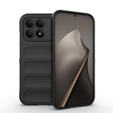 Xiaomi Poco F8 Pro Kılıf Esnek TPU Oyuklu Arka Yüzey Tasarımlı Zore Etnik Silikon Kapak