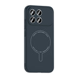 Xiaomi Poco F8 Pro Kılıf M-Safe Şarj Özellikli Kamera Korumalı Zore Elio Sert PC Kapak