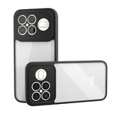 Xiaomi Poco F8 Ultra Kılıf Kamera Korumalı Şeffaf Arka Yüzey Zore New Roll Kapak