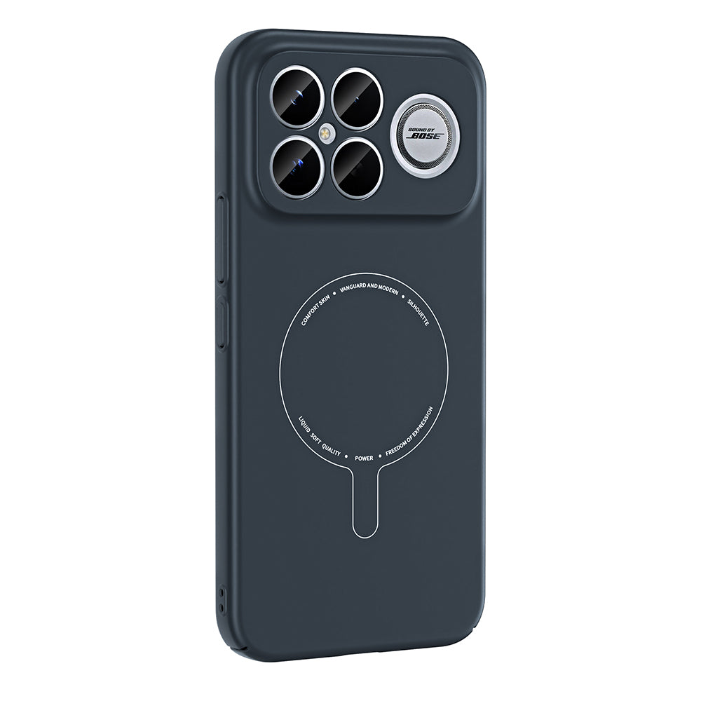Xiaomi Poco F8 Ultra Kılıf M-Safe Şarj Özellikli Kamera Korumalı Zore Elio Sert PC Kapak