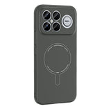 Xiaomi Poco F8 Ultra Kılıf M-Safe Şarj Özellikli Kamera Korumalı Zore Elio Sert PC Kapak