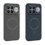 Xiaomi Poco F8 Ultra Kılıf M-Safe Şarj Özellikli Kamera Korumalı Zore Elio Sert PC Kapak