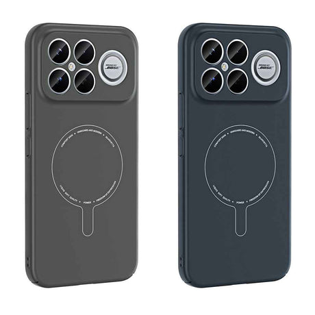 Xiaomi Poco F8 Ultra Kılıf M-Safe Şarj Özellikli Kamera Korumalı Zore Elio Sert PC Kapak