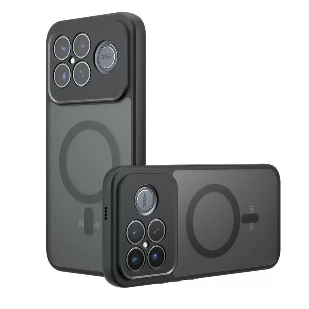 Xiaomi Poco F8 Ultra Kılıf M-Safe Şarj Özellikli Kamera Korumalı Zore Lunex Kapak