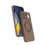 Xiaomi Poco F8 Ultra Kılıf M-safe Şarj Özellikli Standlı Zore Samara Kapak