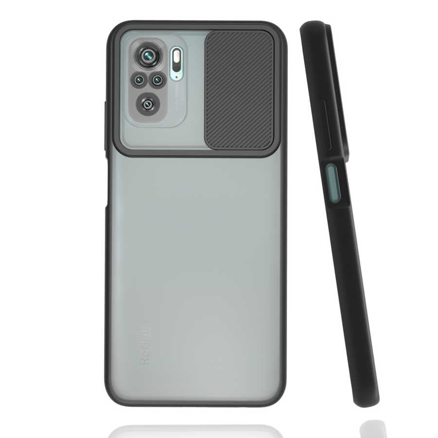 Xiaomi Poco M5S Kılıf Zore Lensi Kapak