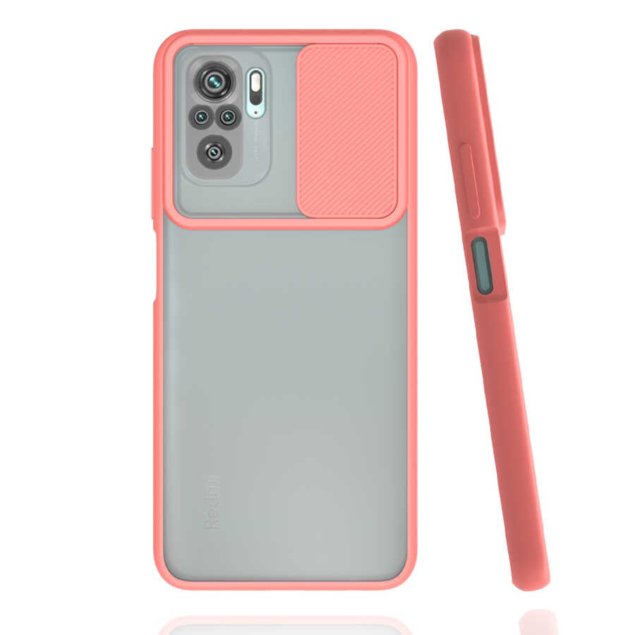 Xiaomi Poco M5S Kılıf Zore Lensi Kapak