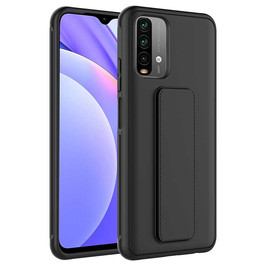 Xiaomi Poco M5S Kılıf Zore Qstand Kapak