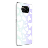 Xiaomi Poco X3 Kılıf Zore M-Blue Desenli Kapak