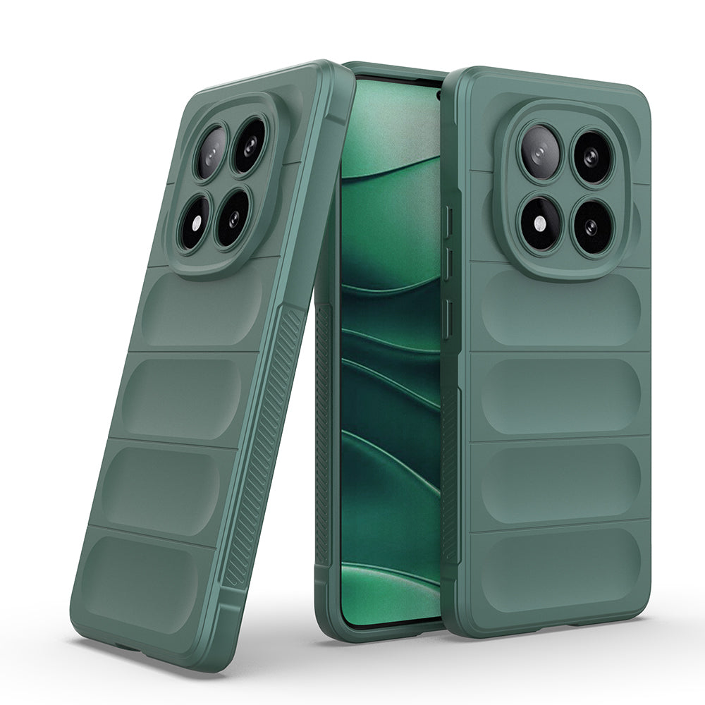 Xiaomi Poco X7 Kılıf Esnek TPU Oyuklu Arka Yüzey Tasarımlı Zore Etnik Silikon Kapak