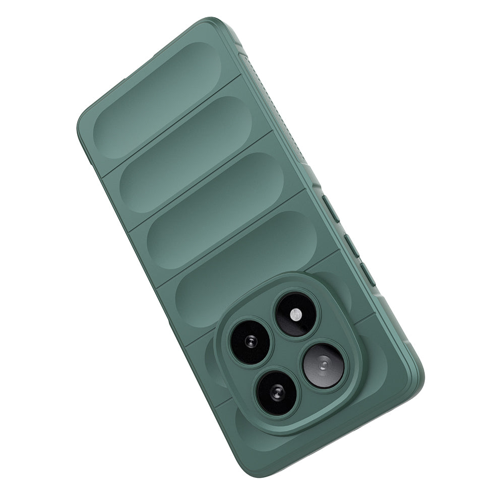 Xiaomi Poco X7 Kılıf Esnek TPU Oyuklu Arka Yüzey Tasarımlı Zore Etnik Silikon Kapak