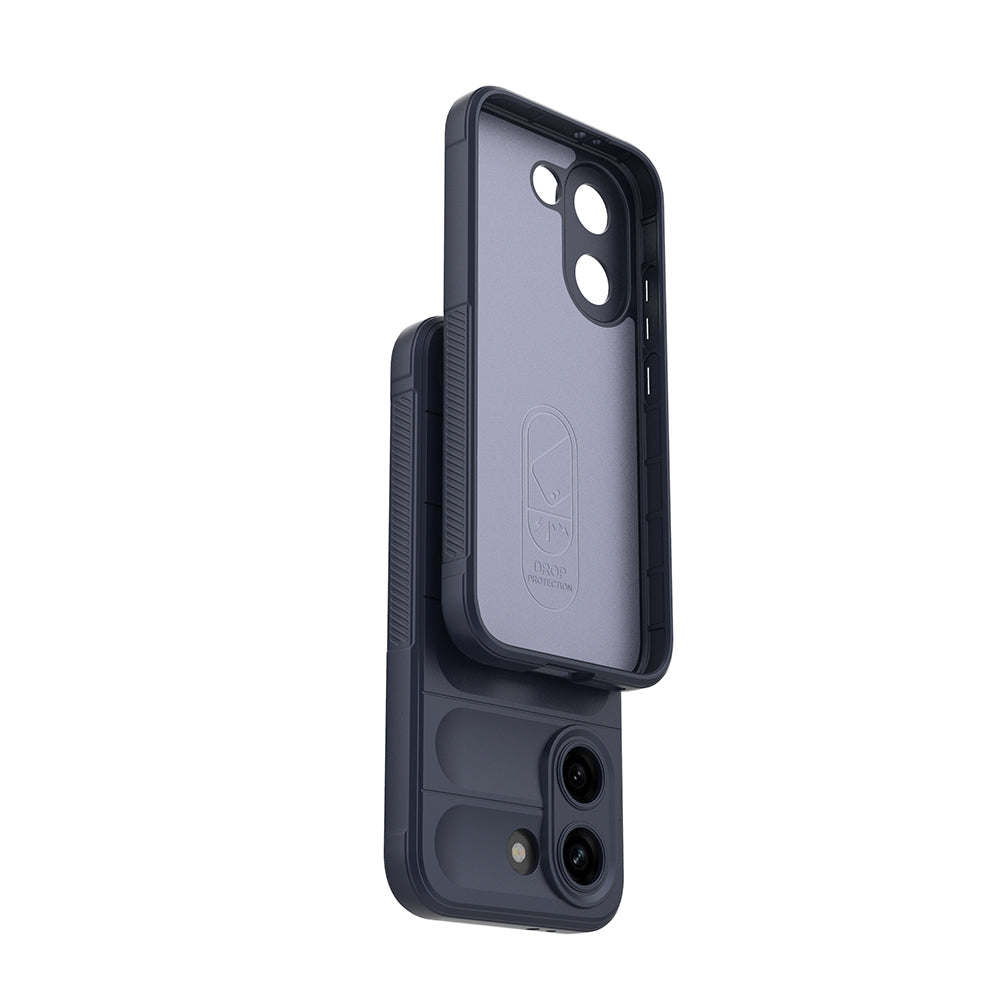Xiaomi Poco X8 Pro Kılıf Esnek TPU Oyuklu Arka Yüzey Tasarımlı Zore Etnik Silikon Kapak